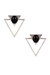 SAINT LAURENT Triangle Earrings,SLAU-WL68