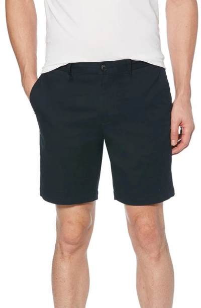 Original Penguin Basic Logo Stretch Shorts - Dark Sapphire