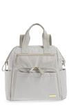 Skip Hop Mainframe Wide Open Diaper Backpack - Grey In Grey