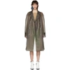 MAISON MARGIELA MAISON MARGIELA GREY MATTE COVER TRENCH COAT