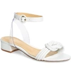 Alexandre Birman Vicky Ankle Strap Sandal In White