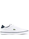 LACOSTE COURTMASTER LOW-TOP SNEAKERS