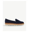 DUNE GASP FLATFORM SLIPPER CUT LOAFERS,21877194