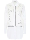 JIL SANDER WOMAN PRINT SHIRT,10889755