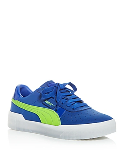 Puma Women's Cali '90s Casual Sneakers From Finish Line In Surf The Web-jasmine Gree