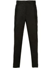 ISABEL BENENATO ISABEL BENENATO PAISLEY PRINT TROUSERS - BLACK