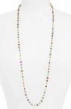 Marco Bicego 18k Yellow Gold Africa Gemstone Pearl Long Strand Necklace, 36 In Yellow Gold/ Multi