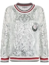 ERMANNO SCERVINO OVERSIZED METALLIC JUMPER