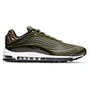 NIKE MEN'S AIR MAX DELUXE SE CASUAL SHOES, GREEN - SIZE 10.5,2425973