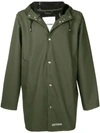 STUTTERHEIM STOCKHOLM LIGHTWEIGHT RAINCOAT - 绿色
