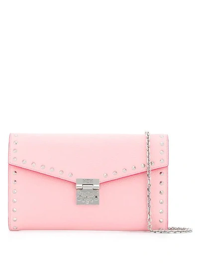Mcm Envelope Cross Body Bag - 粉色 In Pink