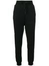 Love Moschino Heart Print Sweatpants In Black