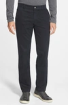 Ag 'the Lux' Tailored Straight Leg Chinos In Navy