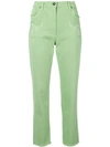 ETRO EMBROIDERED SLIM JEANS