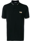 DOLCE & GABBANA LOGO SHORT-SLEEVE POLO SHIRT