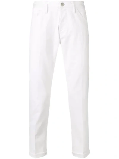 Pt05 Classic Slim-fit Jeans In White