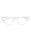 MCQ BY ALEXANDER MCQUEEN MARBLE EFFECT SUNGLASSES
