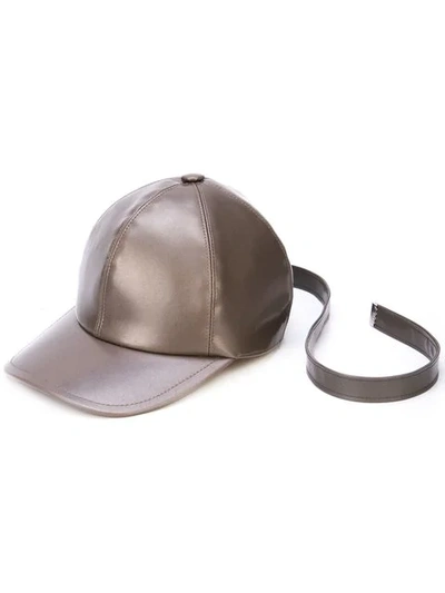 Arthur Avellano Solid-colour Cap - 灰色 In Grey