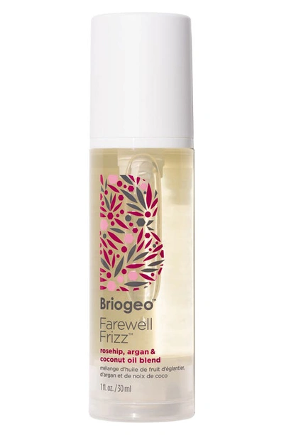 Briogeo Farewell Frizz Rosehip, Argan & Coconut Oil Blend, 30ml In Colorless