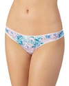 On Gossamer 'triple Twist' Mesh Thong In Marble Skies