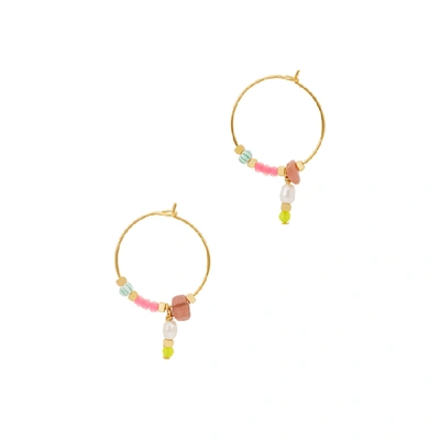Anni Lu Hanalei 18kt Gold-plated Hoop Earrings
