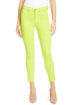 L Agence L'agence Margot High Rise Skinny In Chartreuse. In Chartreuse
