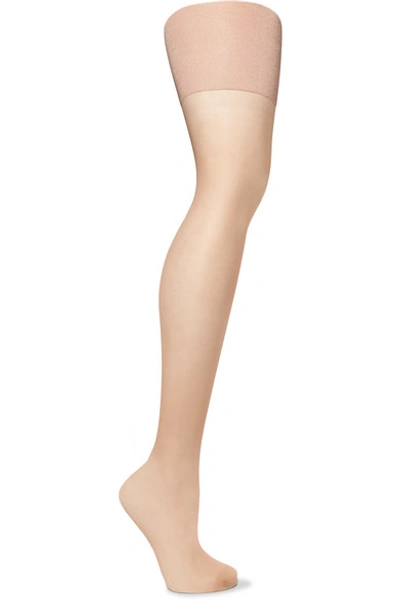 Spanx Firm Believer Sheers High-rise 20 Denier Shaping Tights In Neutrals