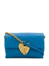 Escada Quilted Shoulder Bag - Blue In Blue