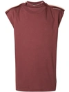 Y/PROJECT Y/PROJECT LAYERED TANK TOP - BROWN