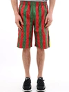 GUCCI GUCCI CONTRAST STRIPE SHORTS