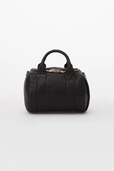 Alexander Wang Rockie With Rose Gold In Black