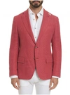 ROBERT GRAHAM MEN'S R COLLECTION FALCO SPORT COAT IN RED SIZE: 46R BY ROBERT GRAHAM