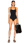 ALYX 1017 ALYX 9SM LUCY SWIMSUIT IN BLACK,AIOF-WX1