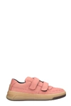 ACNE STUDIOS PINK LEATHER STEFFEY SNEAKERS,10891928