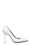 ALEXANDER WANG RIE WHITE CALF LEATHER PUMPS,10891584