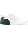 KENZO KENZO BI-COLOUR SNEAKERS - WHITE