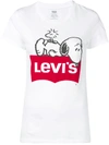 LEVI'S LEVI'S LOGO T-SHIRT - WHITE