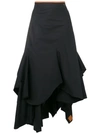 LOEWE DRAPED SKIRT