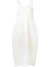 JIL SANDER JIL SANDER RELAXED SHIRT DRESS - WHITE