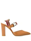 ALBERTO GOZZI ALBERTO GOZZI DAISY VACCHETTA PUMPS - BROWN