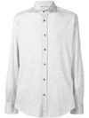 Brunello Cucinelli Classic Buttoned Shirt In Grey