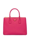 PRADA LARGE GALLERIA LEATHER TOTE BAG