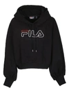 FILA CROPPED EMBROIDERED HOODIE,10892281