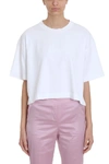 Acne Studios White Cotton T-shirt 28 Cylea Emboss In White