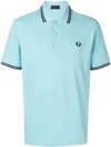FRED PERRY FRED PERRY X ART COMES FIRST KLASSISCHES POLOSHIRT - BLAU