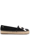 Karl Lagerfeld Kamini Karl Ikonic Espadrilles In Black