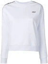 FILA FILA LOGO SWEATSHIRT - WHITE