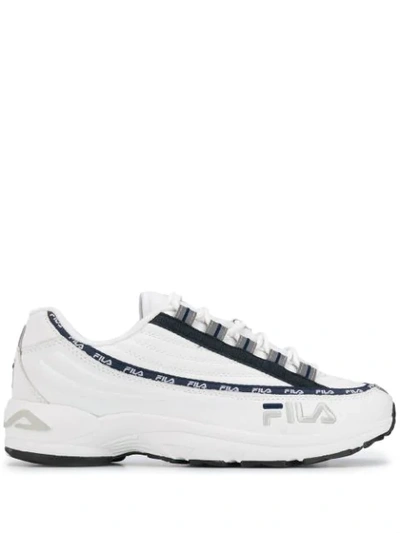 Fila Logo Sneakers - 白色 In White