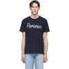 Maison Kitsuné Maison Kitsune Navy Parisien Classic T-shirt In Blue