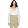 JACQUEMUS JACQUEMUS OFF-WHITE LA CHEMISE SIENA SHIRT